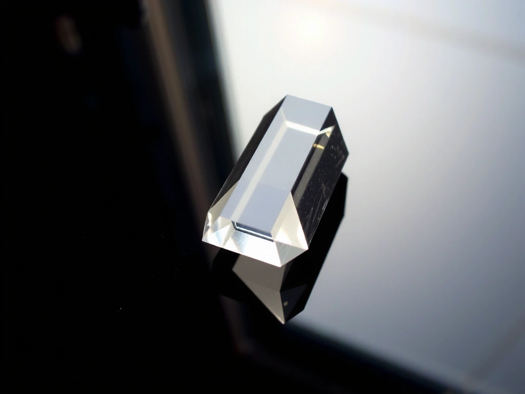 Visual representation of data clarity and refraction